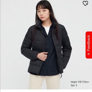 UNIQLO WOMEN ULTRA LIGHT DOWN JACKET medium black